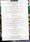 Basilico menu