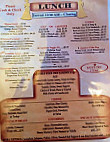 Mama D's Mercantile menu