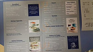 Cafe Moda menu