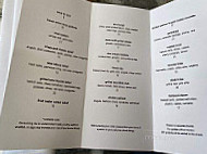 Bistro Zinc menu