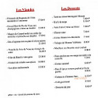 La Boucherie menu