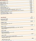 Restaurant le Cellier menu