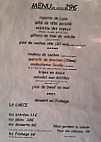 Notre Maison menu