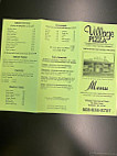 Village Pizza menu