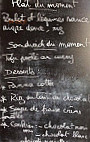 Monsieur Cyclofood menu