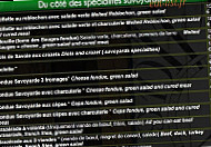 Le Central menu