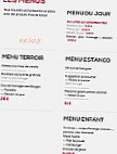 estanco bistronomie menu