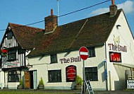 The Brantham Bull outside