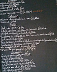 La Terrasse menu