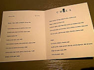 Chila menu