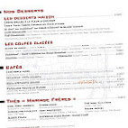 Boeuf Cow menu