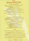 The Wheatsheaf Inn menu