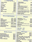 Galante's Restuarant Breakfast Lunch menu