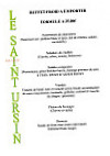 Le Saint Ursin menu