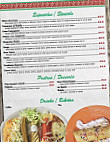 Las Margaritas menu