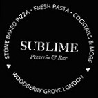 Sublime Pizzeria inside