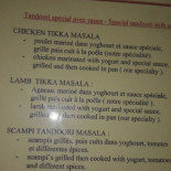 Indian Tandoori Mixed Grill Speisekarte