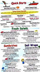 Dockside-torch Lake menu