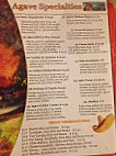 El Agave menu