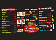 Topkapi Kebab menu