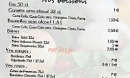 Pronto Pizza menu