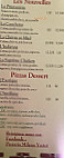 Pizzeria Milano menu