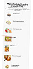 Sushibar menu