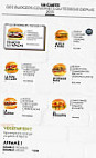 Les Burgers De Papa menu