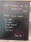 La Fleur De Sel menu