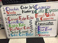 Debacker Family Dairy menu