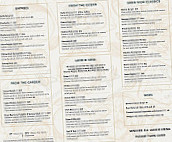 Swan View Tavern menu