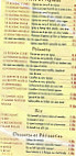 Delices de Agra menu