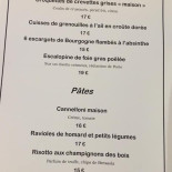 Passion Cuisine Chez Martine Carte
