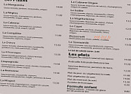 Caramel Et Compagnie menu