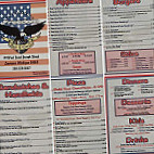 Freedom And Grill menu