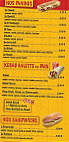 Nikit's Pizza menu