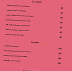 Le 27 Gourmand menu