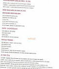 L'ermitage menu