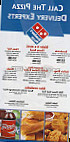 Domino's Pizza menu