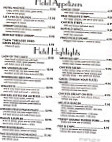 Shoreham Pizza -grill menu