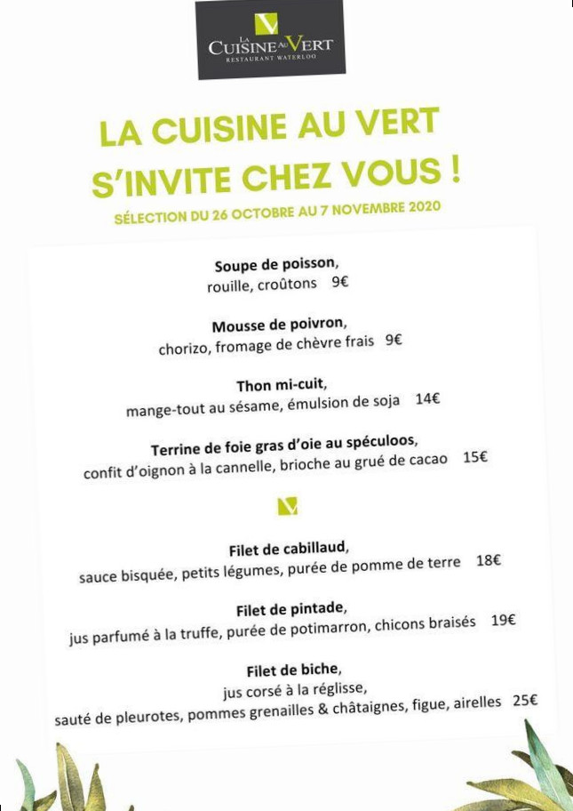 Hôtel Le Côté Vert Carta