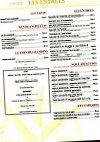 L'Assiette du Cap menu