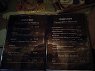 De Pieter menu