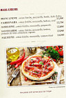 Pizzarelli menu