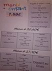 Pizzeria Du Mail menu