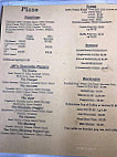 Jw's Silver Grille menu