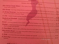 Plum Crazy Diner 2002 menu