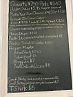 Keyes Creamery menu