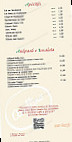 Avellino Caffe menu