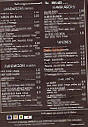 Au Coin Gourmand menu